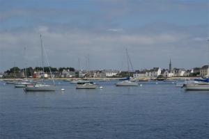 View across Loctudy harbour