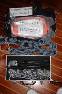 Shroud down equipment bag