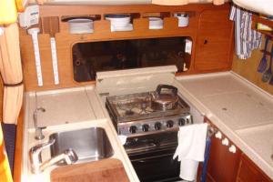 Camomile's galley layout