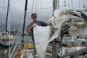 The torn sail