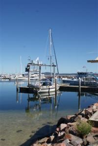 Camomile alongside at the Nelson jetty