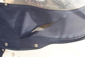 The tear on the other side