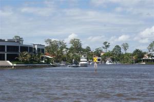 Most with pontoons at the bottom of the garden