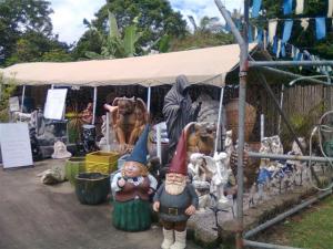 How about these gnomes in your garden?