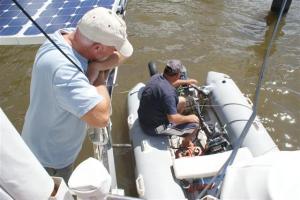 Bye bye to the old outboard