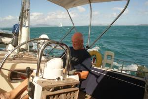 Bill on the helm