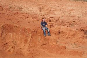 The soil had some great shapes in it