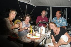 Sue, Sara, Norman, Gary and Jackie on Camomile