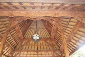 Beautiful carved roofs