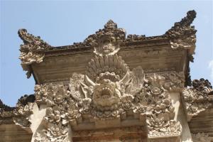 The stone work was all hand carved