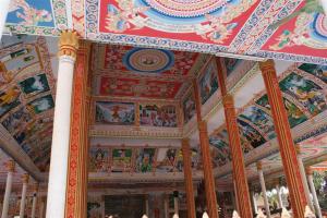 with beautiful ceilings