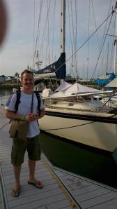 James flew to Vietnam on the same day.