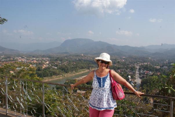 We had a wonderful view of a stunning city.