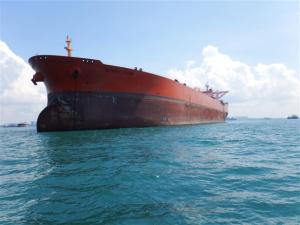 Lots of big cargo vessels