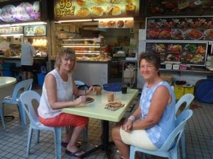 Chocolate waffles for breakfast