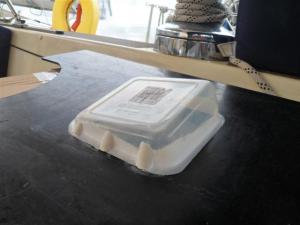 Base of a lock top box