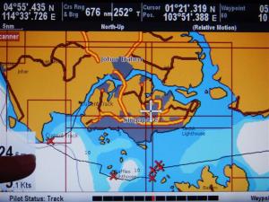 The island of Singapore