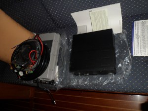 We got this into 2 backpacks plus the head unit