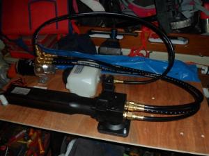The autopilot hydraulic ram