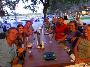 A last drink with our friends