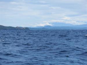 Mount Kinabalu shrouded in cloud