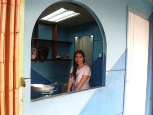 The little laundry girl