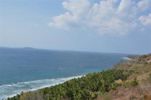 Gili Trewangan on the left, Gili Meno in the middle, Gili Air on the right