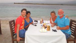 Best table on the beach