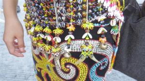 The detail on their dresses was exquisite 