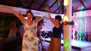 Sara and I couldn't resist dancing to the YMCA