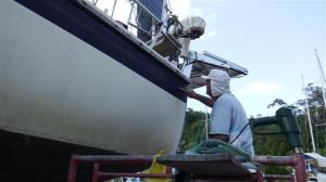 Removing the gold strip