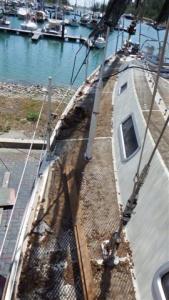 Removing the treadmaster