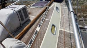 The coachroof before we started