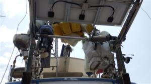 The A frame loaded up