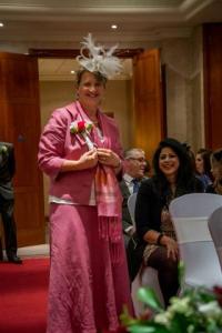 I went down to join the others