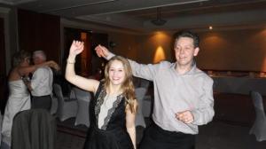 Jasmine dancing with her Dad