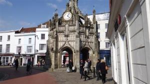 The 'pepperpot' in the middle of Chichester