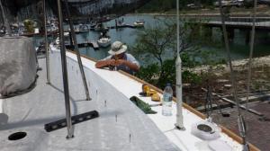 Bill fitting new bases in place