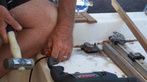 Removing the jamming cleats