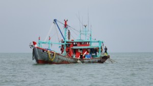 Local fishing boat