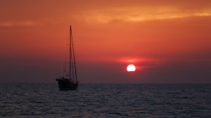 Inspiration Lady in the sunset