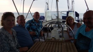 Caroline, Bill, Bill, Jackie and Gary