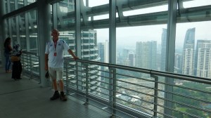 Bill on the skybridge