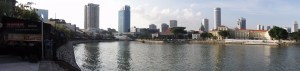Panoramic view of Singapore