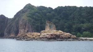 The beach before the rain