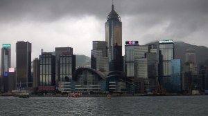Storm clouds building