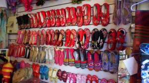 Chinese shoe shop