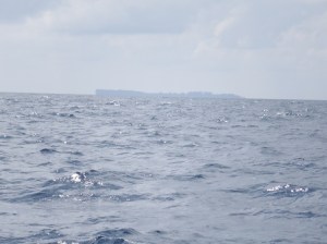 Nicobar islands in the distance