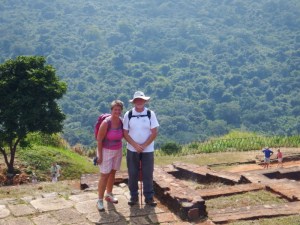 We made it to the top