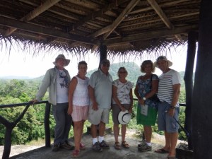 Our group on the lookout